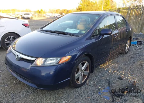 2007 Honda Civic Ex из США, поврежденный, VIN 1HGFA16847L091441